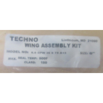 Techno 6.0 DPW 36 S 75 A15 Wing Assembly Kit 60DPW36S75A15