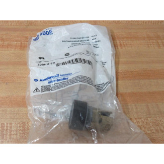 Allen Bradley 800EB-F2 Black Flush Button 800EBF2