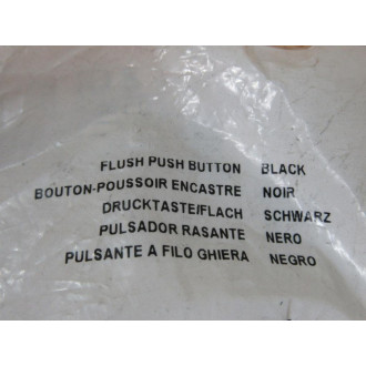 Allen Bradley 800EB-F2 Black Flush Button 800EBF2