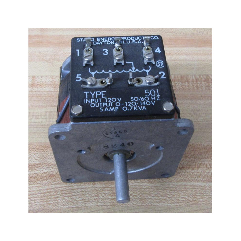 Staco Energy 501 Transformer - New No Box