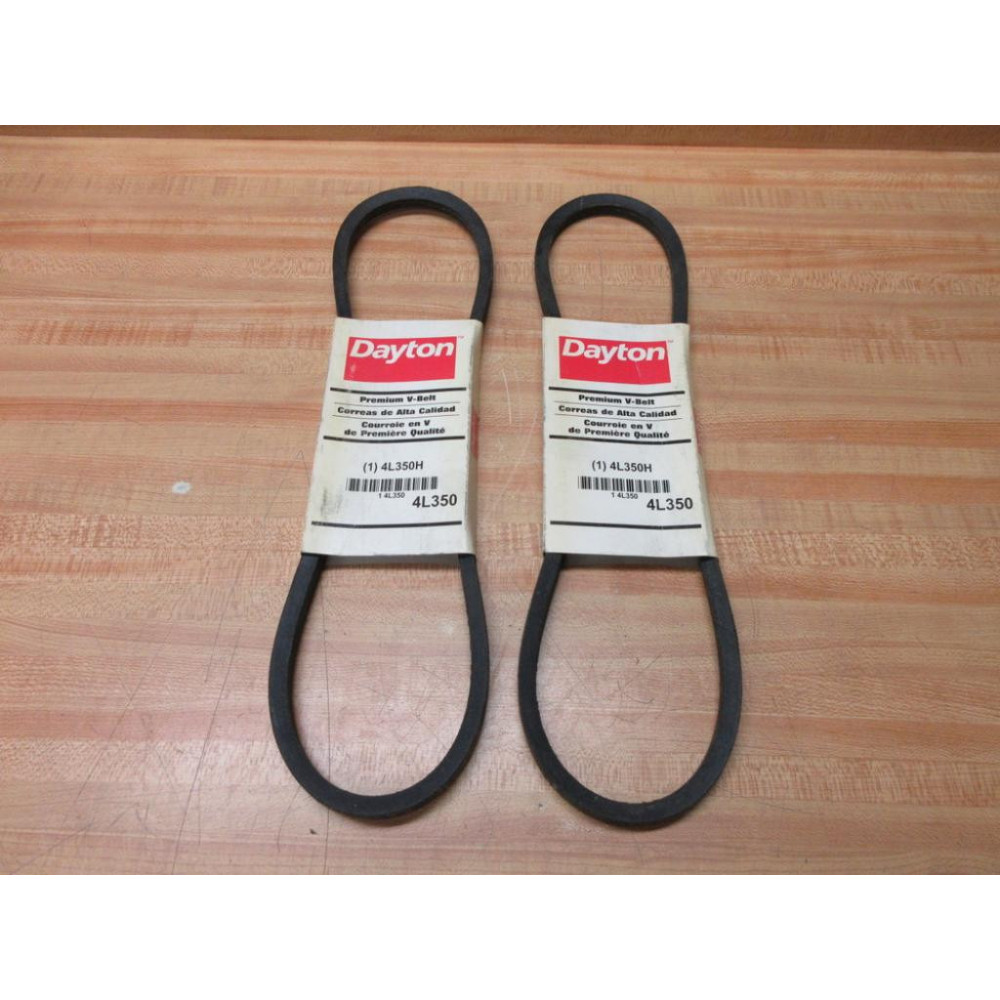 Dayton 4L350H V-Belt 4L350 (Pack of 2)
