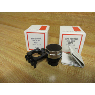 Cutler Hammer E22P1 Non-Illuminating Flush Pushbutton (Pack of 2)