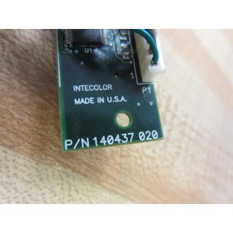 Intecolor 140417-020 Circuit Board 140417020 - Used