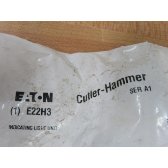 Cutler Hammer E22H3 Eaton Indicating Light Unit