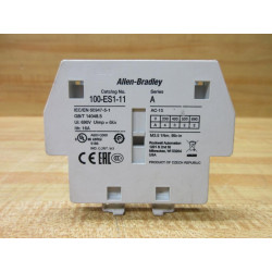 Allen Bradley 100-ES1-11 Auxiliary Contact 100ES111 Series A - New No Box