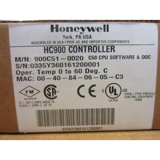 Honeywell 900C51-0020 HC900 Controller 900G02-0001
