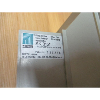 Rittal SK3151 Filter Fan Rittal SK3151 Filter Fan