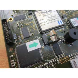 CPU-A400 Circuit Board CPUA400 2 Ver.1.1 - Parts Only