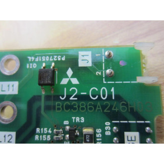 Mitsubishi J2-C01 Circuit Board  J2-C01C - Parts Only