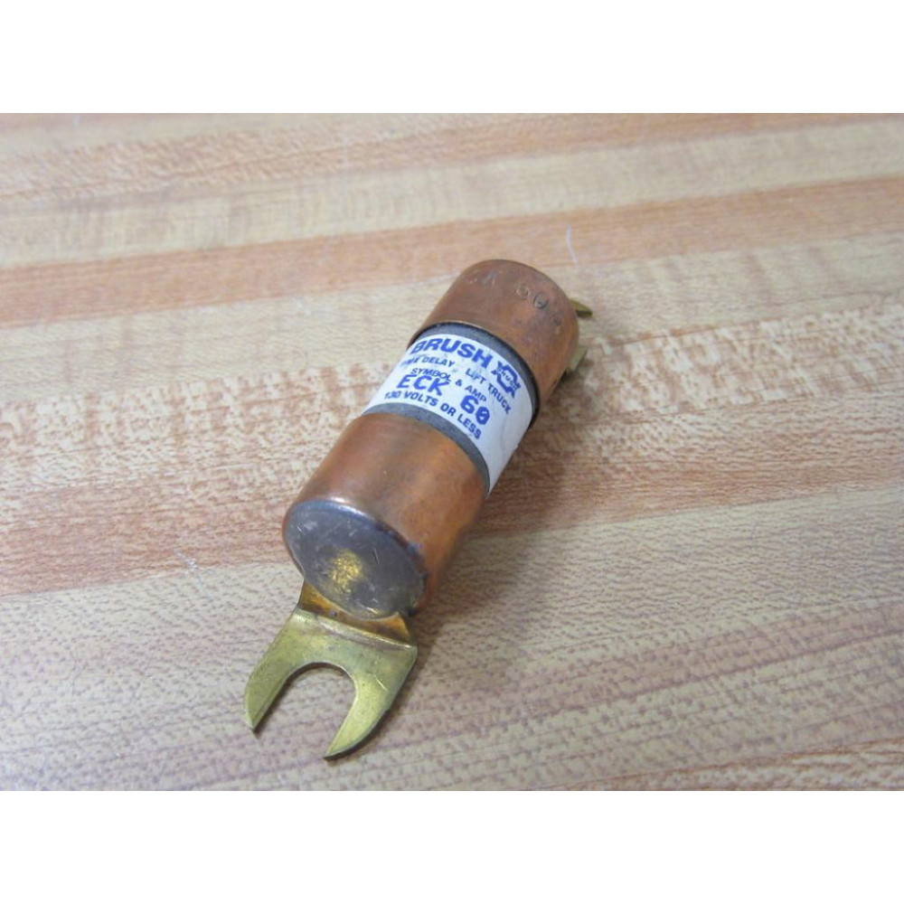Brush ECK 60 Time-Delay Lift Truck Fuse ECK 60A - New No Box Brush ECK 60 Time-Delay Lift Truck Fuse ECK 60A - New No Box
