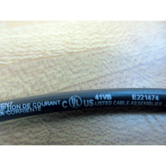 Phoenix Contact E221474 Connector Cable 41VB 3P Straight Female 125V - New No Box