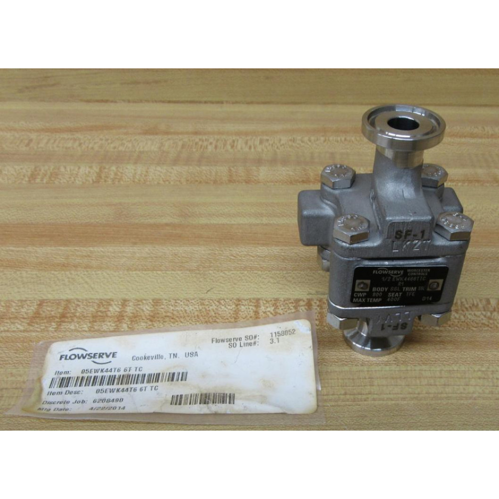 Flowserve 05EWK44T66TTC Ball Valve 12EWK4455TTC Flowserve 05EWK44T66TTC Ball Valve 12EWK4455TTC