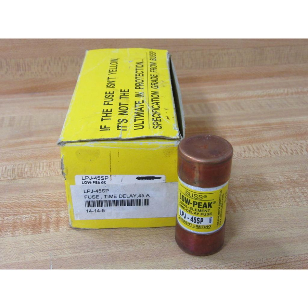 Buss LPJ-45SP Bussmann Fuse Cross Ref 6F367 (Pack of 7)