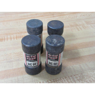 Bussmann JHC 60 Hi-Cap Fuse JHC60 (Pack of 4) - Used