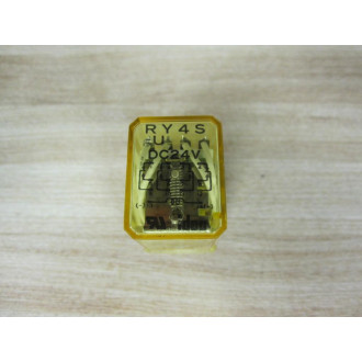 IDEC RY4S-UDC24V Relay  RY4SUDC24V 24VDC (Pack of 5) - Used
