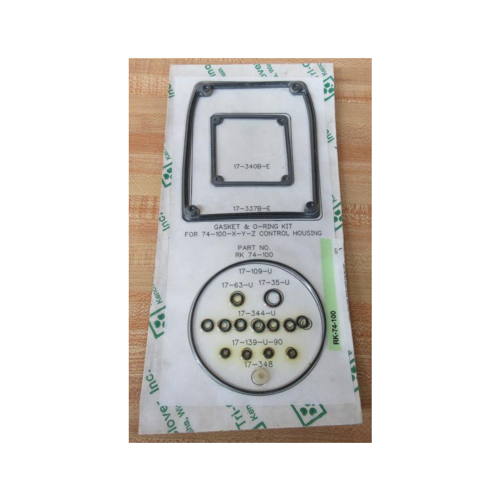 Tri-Clover RK-74-100 Service Kit RK74100