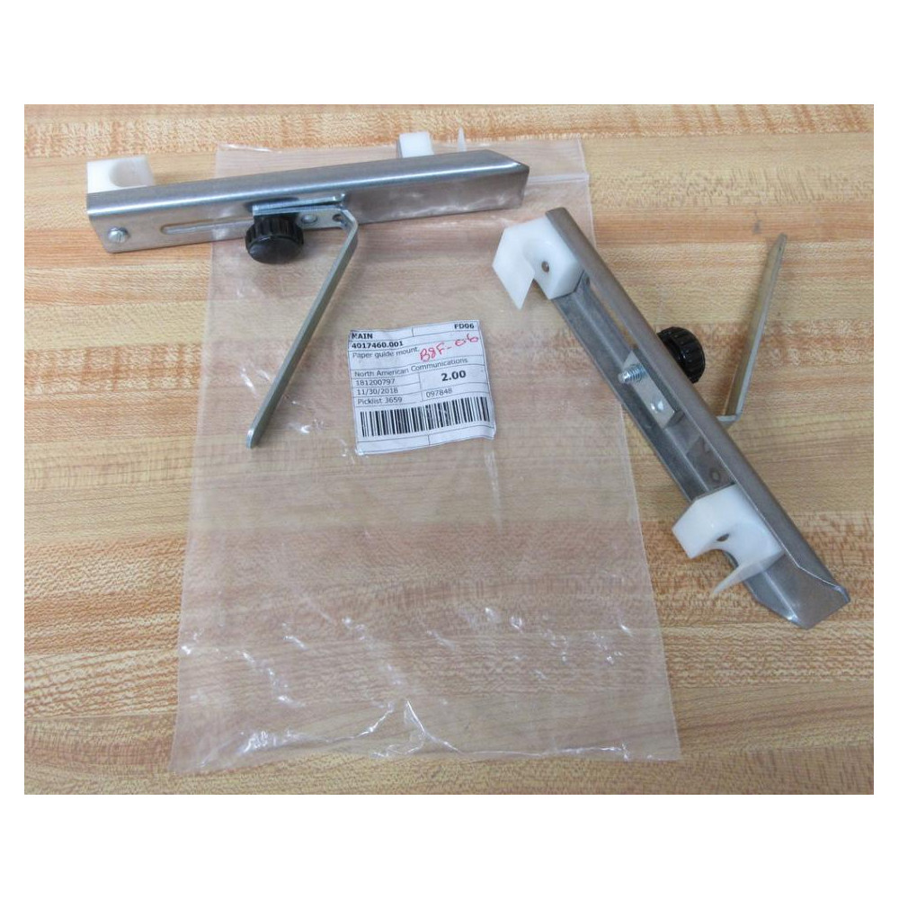 North American Communications 181200797 Paper Guide Mount (Pack of 2)
