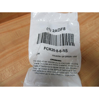 Ruland FCR20-8-6-SS Flexbeam-3 Coupling 2ADF8