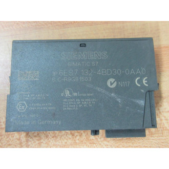 Siemens 6ES7-132-4BD30-0AA0 Module 6ES71324BD300AA0 - New No Box
