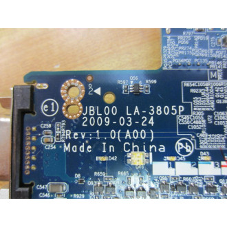 Dell JBL00 LC EX02 E6400 Laptop Mother Bd LA-3805P G637N 2 - Parts Only