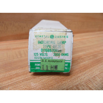 General Electric 0116B6708 G3 GE Indicating Lamp 0165A7844P0003 GE WGreen Lens General Electric 0116B6708 G3 GE Indicating Lamp 0165A7844P0003 GE WGreen Lens