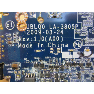 Dell JBL00 LC EX02 E6400 Laptop Mother Bd LA-3805P G637N - Parts Only