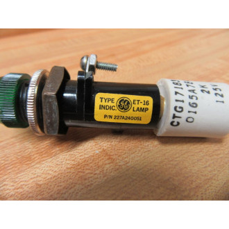 General Electric 0116B6708 G3 GE Indicating Lamp 0165A7844P0003 GE WGreen Lens General Electric 0116B6708 G3 GE Indicating Lamp 0165A7844P0003 GE WGreen Lens