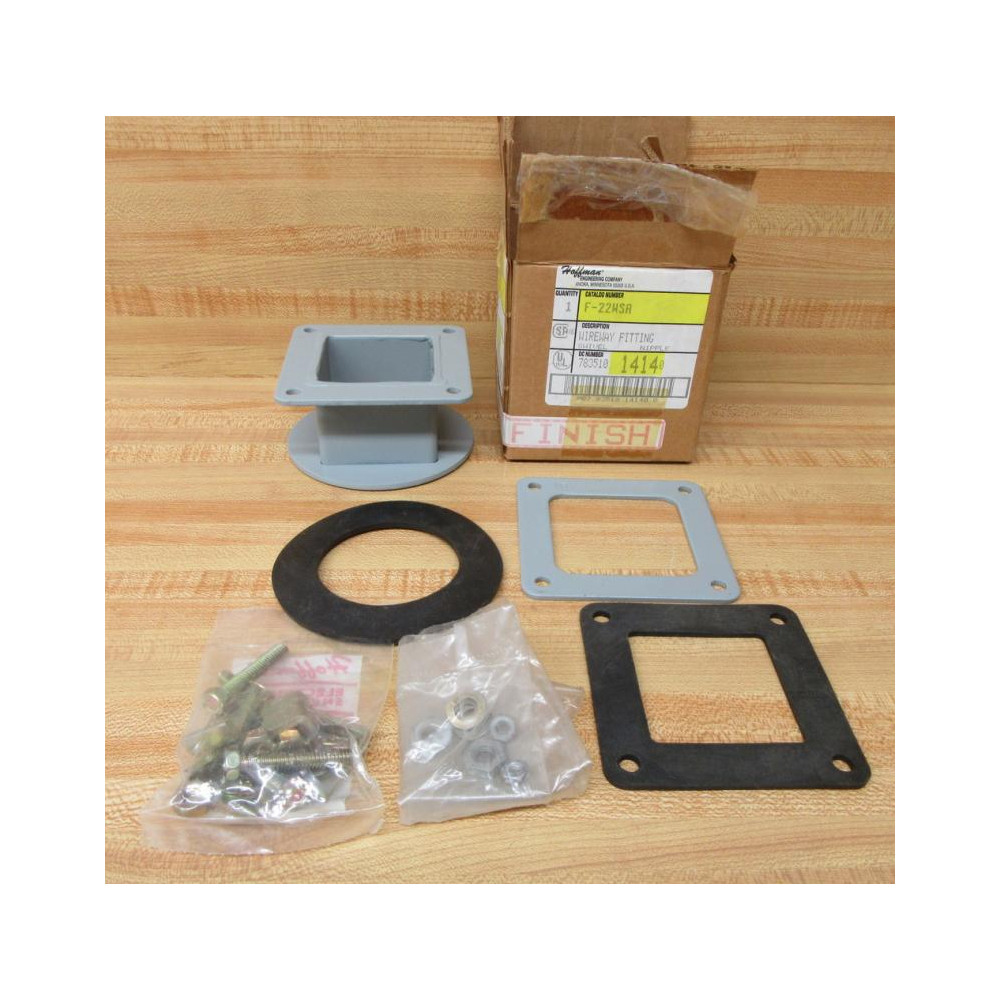 Hoffman F-22WSA Wireway Fitting F22WSA Hoffman F-22WSA Wireway Fitting F22WSA