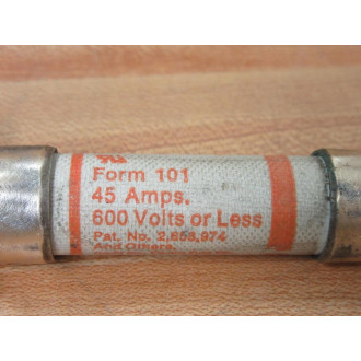 GouldShawmut A60X45 Amp-Trap Type 4 Fuse (Pack of 8) - Used GouldShawmut A60X45 Amp-Trap Type 4 Fuse (Pack of 8) - Used