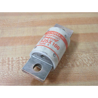 Gould Shawmut Ferraz A25X100-4 Mersen Fuse A25X100 (Pack of 6) - Used