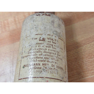 Bussmann KAC 175 Tron Rectifier Fuse KAC175 Tested - Used