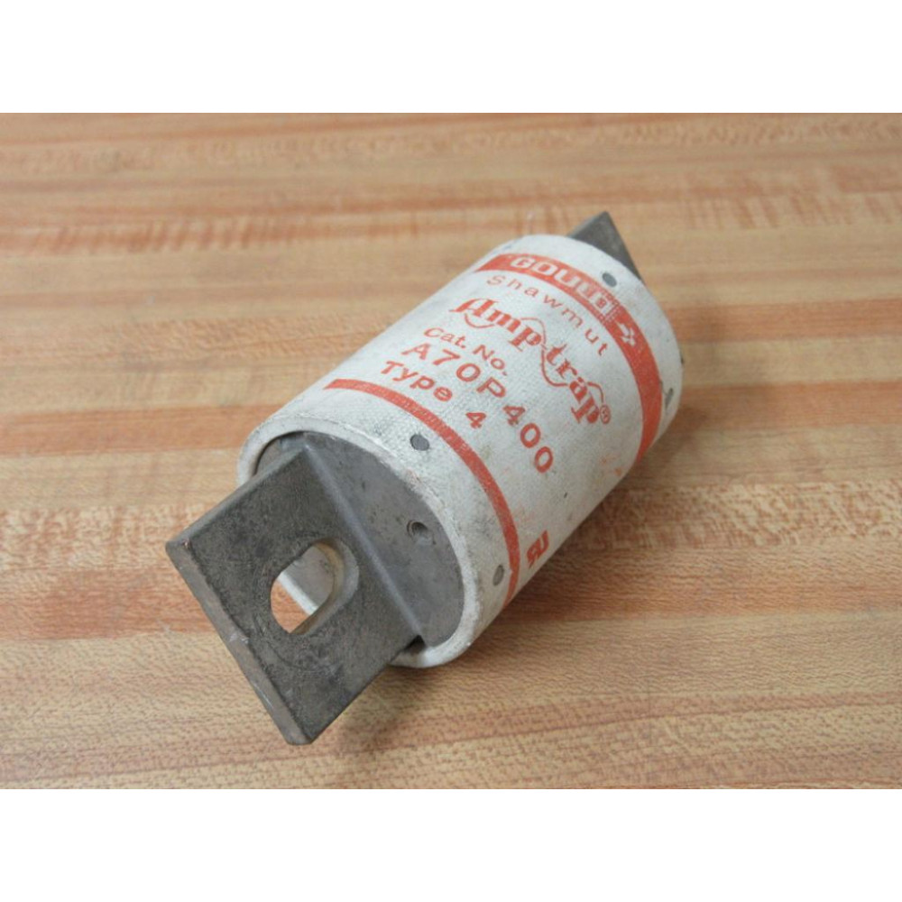 GouldShawmut A70P400 Amp-Trap Semiconductor Fuse - Used GouldShawmut A70P400 Amp-Trap Semiconductor Fuse - Used