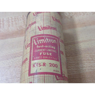 Limitron KTS-R 200 Bussmann Fast-Acting Fuse KTSR200 - Used