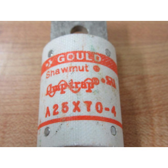 GouldShawmut A25X70-4 Amp-Trap Semiconductor Fuse A25X704 - New No Box