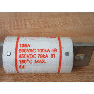 Gould Shawmut Ferraz A50P125-4 Amp-Trap Mersen Fuse A50P125 - New No Box