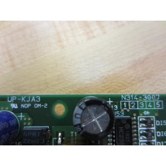 Kawasaki UP-KJA3 Circuit Board N314-3007 2 Non-Refundable - Parts Only