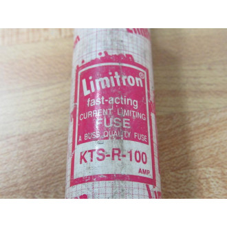 Limitron KTS-R-100 Bussmann Cooper Fast-Acting Fuse KTSR100 - Used