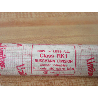 Limitron KTS-R-100 Bussmann Cooper Fast-Acting Fuse KTSR100 - Used