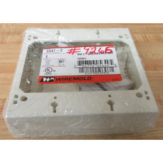 Wiremold 2347-2 2 Gang Box 23472 (Pack of 5)