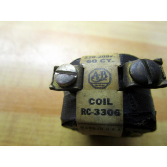 Allen Bradley RC-3306 Coil RC3306 - Used