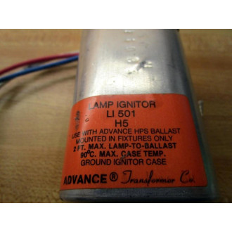 Advance Transformer LI 501 H5 Lamp Ignitor LI501H5 - Used