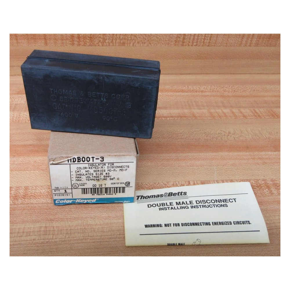 Thomas And Betts MDBOOT-3 Insulator MDBOOT3