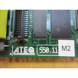 ATEQ 550.11M2 Circuit Board 55011M2 - Used ATEQ 550.11M2 Circuit Board 55011M2 - Used
