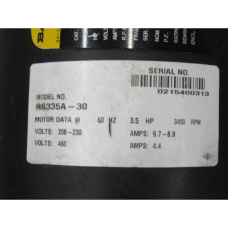 Baldor 35H875X746 Reliance IE2 Industrial Motor J910X - Used