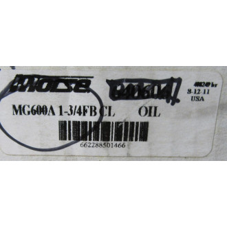 Morse MG600A 1-34FBCL Cam Clutch MG600A134FBCL