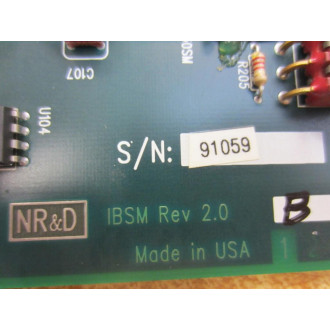 NR&D IBSM Circuit Board - Used