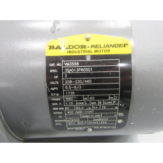 Baldor VM3558 Industrial Motor 35A013P805G1 - Used