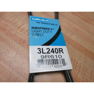 Carlisle 3L260R Durapower II V-Belt 9R610 (Pack of 3)
