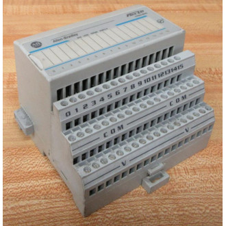 Allen Bradley 1794-IB16 Input Module W Terminal Block - Used