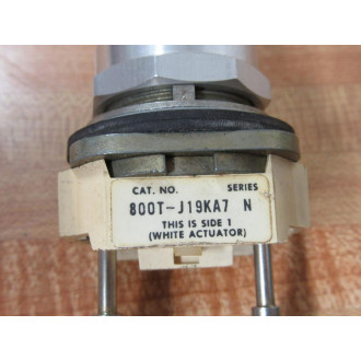 Allen Bradley 800T-J19KA7 Selector Switch 800TJ19KA7 - Used